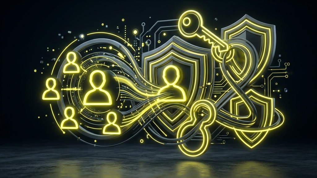 Secure node profile matrix representing user privacy